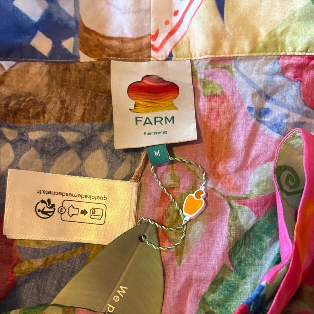 Farm Rio Encanto Tropical Shorts 🐠 - Picture 4 of 8